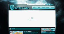 Desktop Screenshot of gamegamma.com