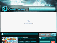 Tablet Screenshot of gamegamma.com